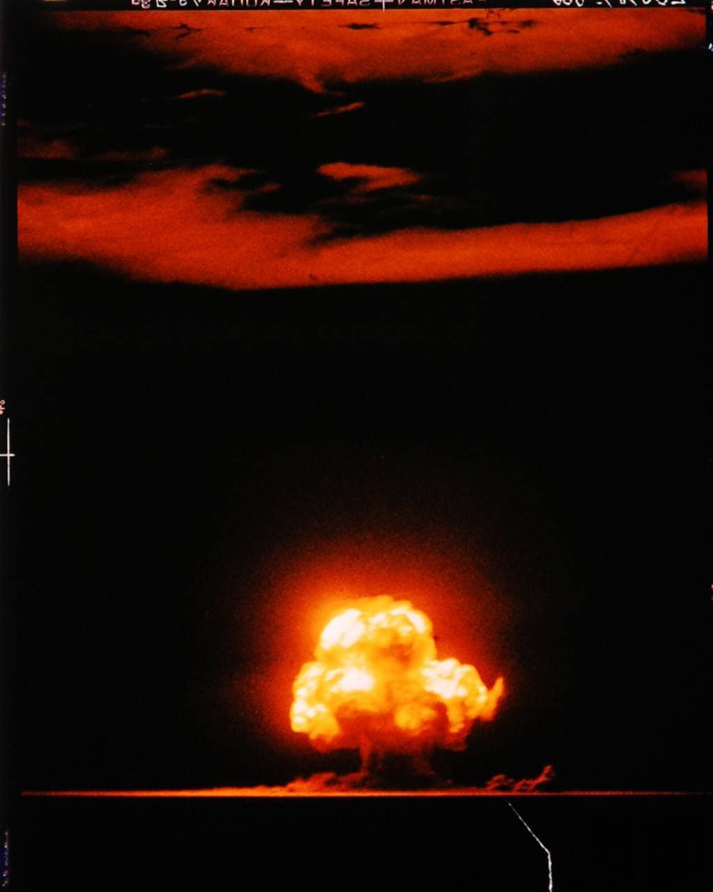 the first detonation